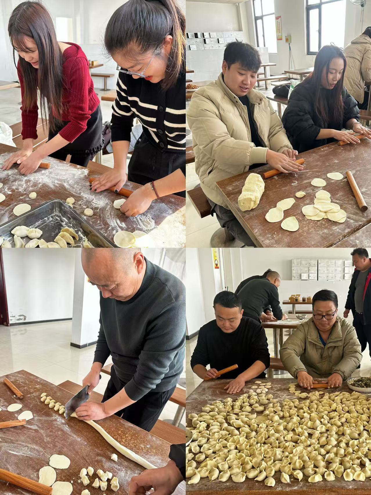 庆元旦，"饺”好运——记洛阳台联新材料有限公司庆元旦包饺子活动